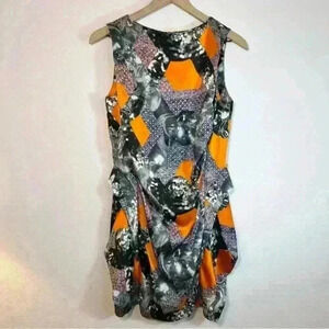 Peter Pilotto Multicolor Abstract Dress Size S/M (UK 10)